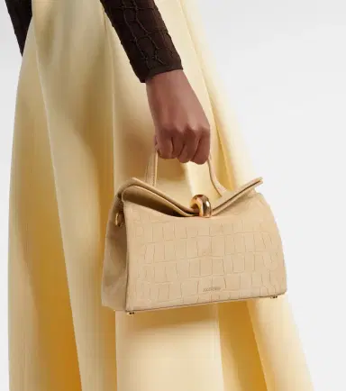 Jacquemus Valérie Small suede top-handle bag | Thumbnail 2 Jacquemus Valérie Small suede top-handle bag | Thumbnail 2