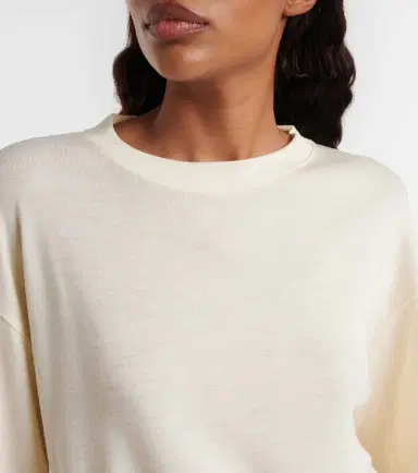 RÓHE Róhe Oversized wool T-shirt | Thumbnail 5