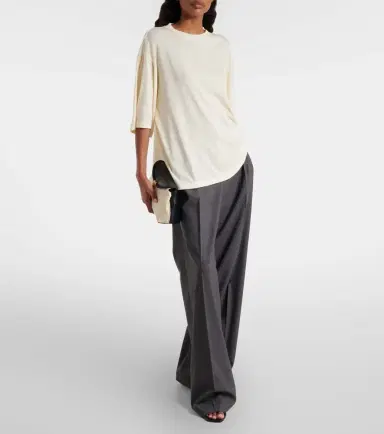 RÓHE Róhe Oversized wool T-shirt | Thumbnail 6