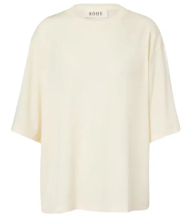 Róhe Oversized wool T-shirt