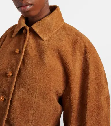 RÓHE Róhe Cropped suede jacket | Thumbnail 2
