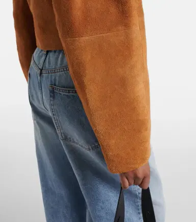 RÓHE Róhe Cropped suede jacket | Thumbnail 4