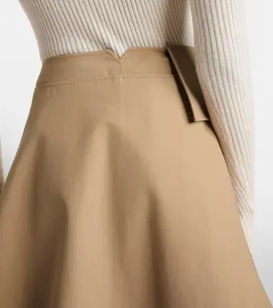 RÓHE Róhe Asymmetric cotton canvas midi skirt | Thumbnail 5