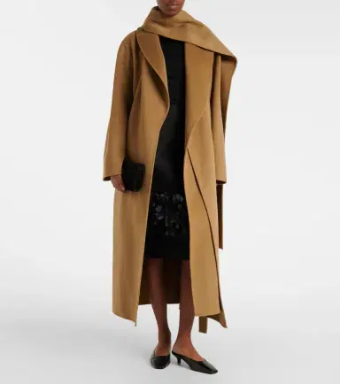 RÓHE Róhe Scarf-detail wool and cashmere wrap coat | Thumbnail 5