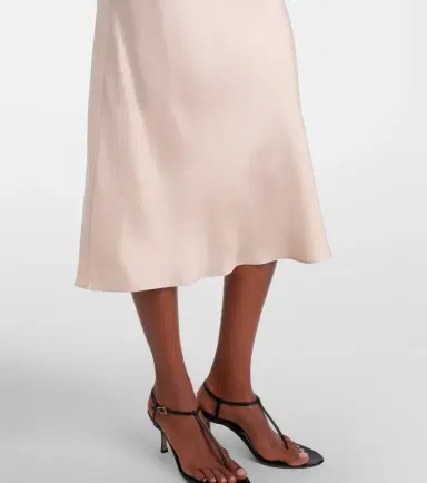 RÓHE Róhe Lace-trimmed silk satin slip dress | Thumbnail 6