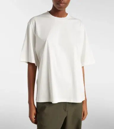 RÓHE Róhe Oversized cotton-blend T-shirt | Thumbnail 4