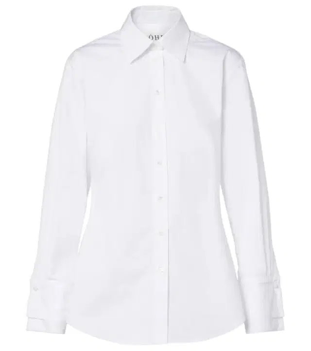 Róhe Cotton poplin shirt