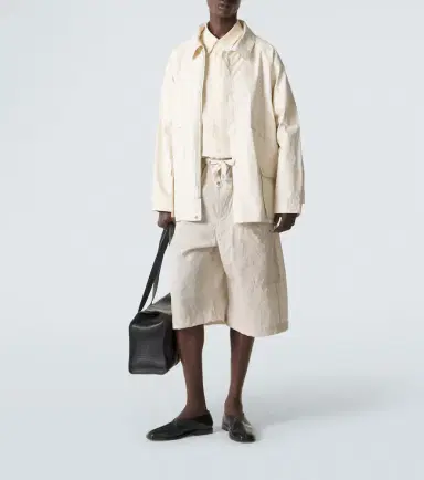 Lemaire Cotton-blend Bermuda shorts | Thumbnail 3