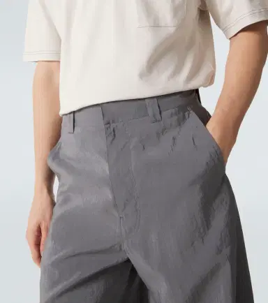 Lemaire Silk-blend barrel-leg pants | Thumbnail 2 Lemaire Silk-blend barrel-leg pants | Thumbnail 2