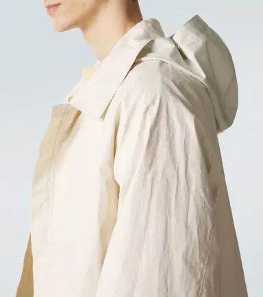 Lemaire Hooded coated linen-blend raincoat | Thumbnail 7 Lemaire Hooded coated linen-blend raincoat | Thumbnail 7