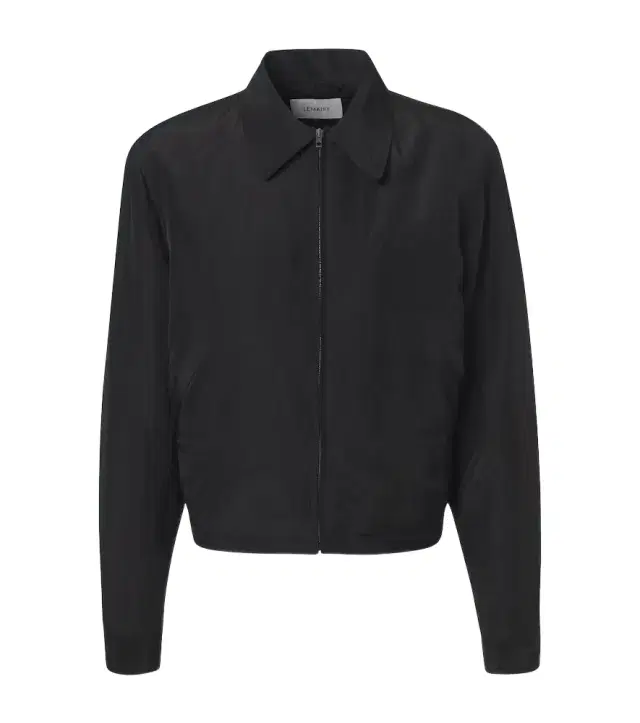 Linen-blend jacket