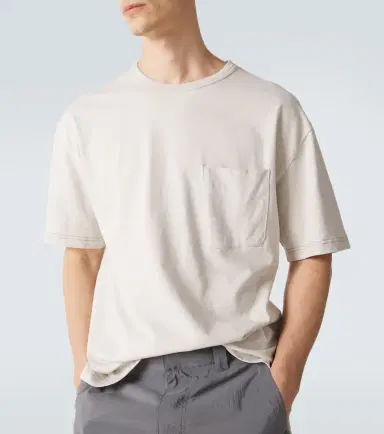 Lemaire Cotton and linen T-shirt | Thumbnail 4
