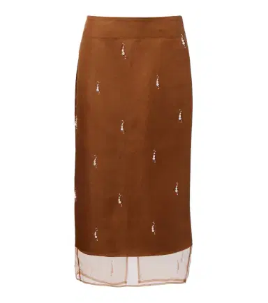 RÓHE Róhe Embellished silk organza midi skirt | Thumbnail 1