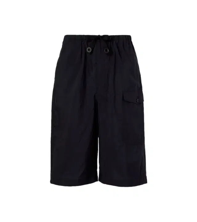 Cotton-blend Bermuda shorts