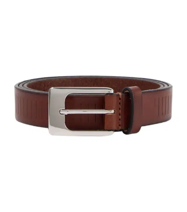 Leather belt