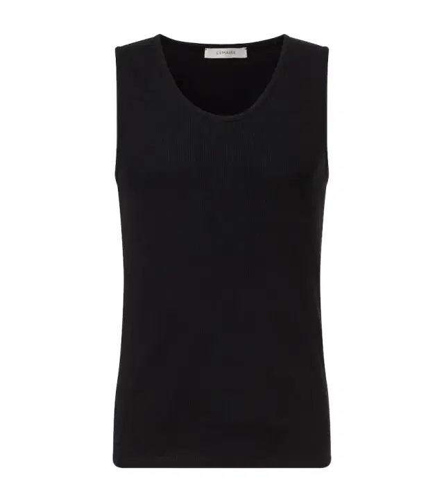 Lemaire Cotton and linen tank top