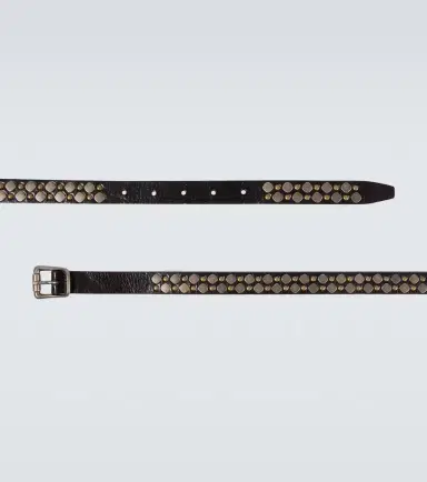 Lemaire Studded leather belt | Thumbnail 2