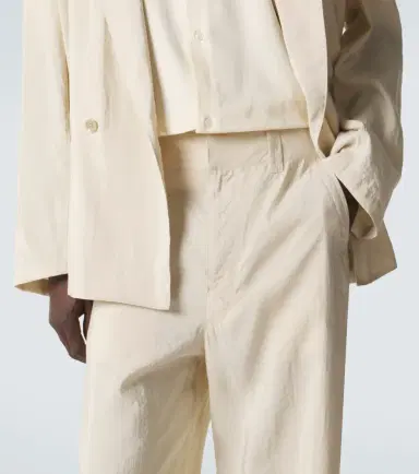Lemaire Silk-blend wide-leg pants | Thumbnail 2