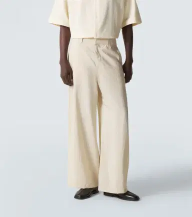 Lemaire Silk-blend wide-leg pants | Thumbnail 3