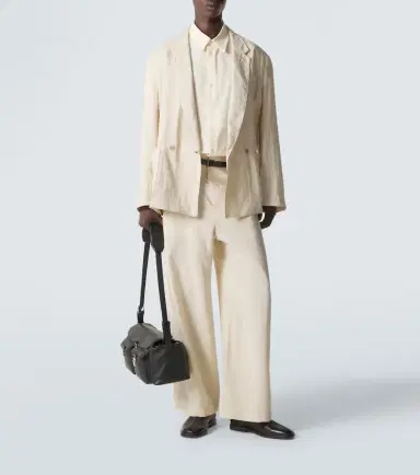 Lemaire Silk-blend wide-leg pants | Thumbnail 4