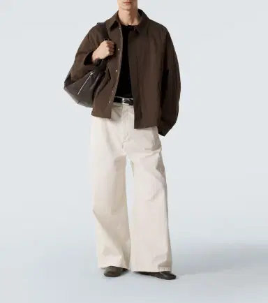 Lemaire Cotton and linen Henley shirt | Thumbnail 2 Lemaire Cotton and linen Henley shirt | Thumbnail 2