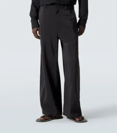 Lemaire Silk-blend straight pants | Thumbnail 2
