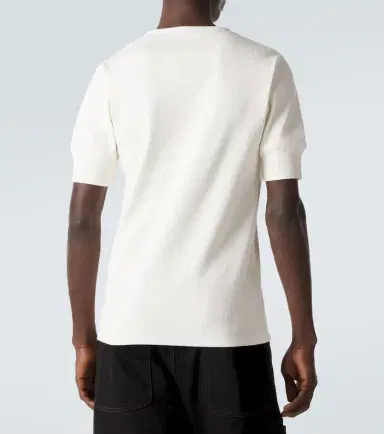 Lemaire Cotton and linen jersey Henley shirt | Thumbnail 2
