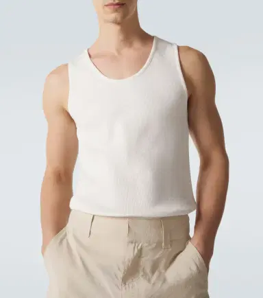 Lemaire Cotton and linen tank top | Thumbnail 2 Lemaire Cotton and linen tank top | Thumbnail 2