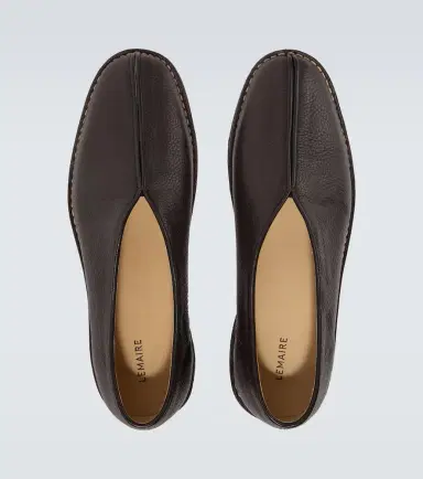 Lemaire Piped leather slip-on shoes | Thumbnail 5 Lemaire Piped leather slip-on shoes | Thumbnail 5