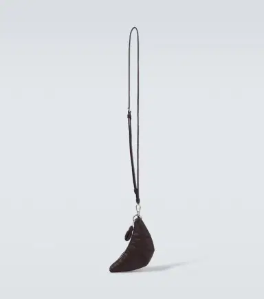 Lemaire Croissant leather wallet on chain | Thumbnail 2