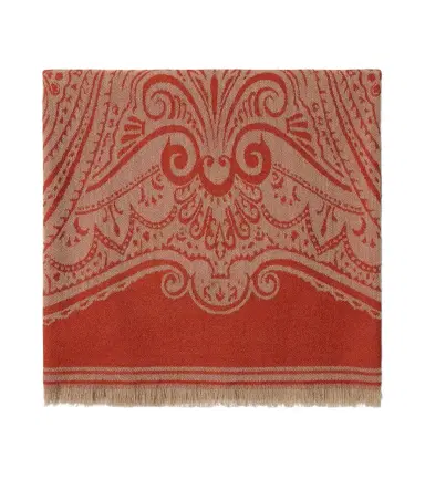 Etro Paisley wool jacquard throw | Thumbnail 1