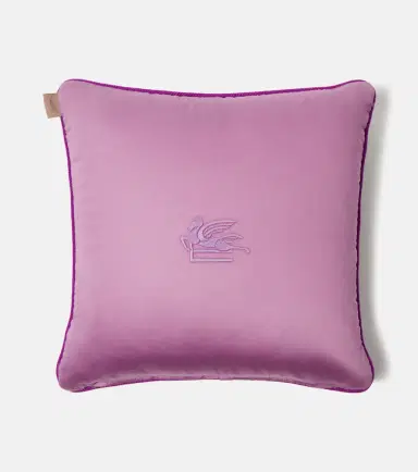 Etro Pegaso paisley cotton cushion | Thumbnail 2