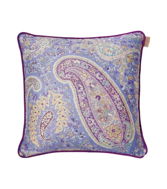 Etro Pegaso paisley cotton cushion