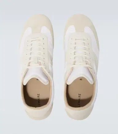 Lemaire Soft suede-trimmed sneakers | Thumbnail 6