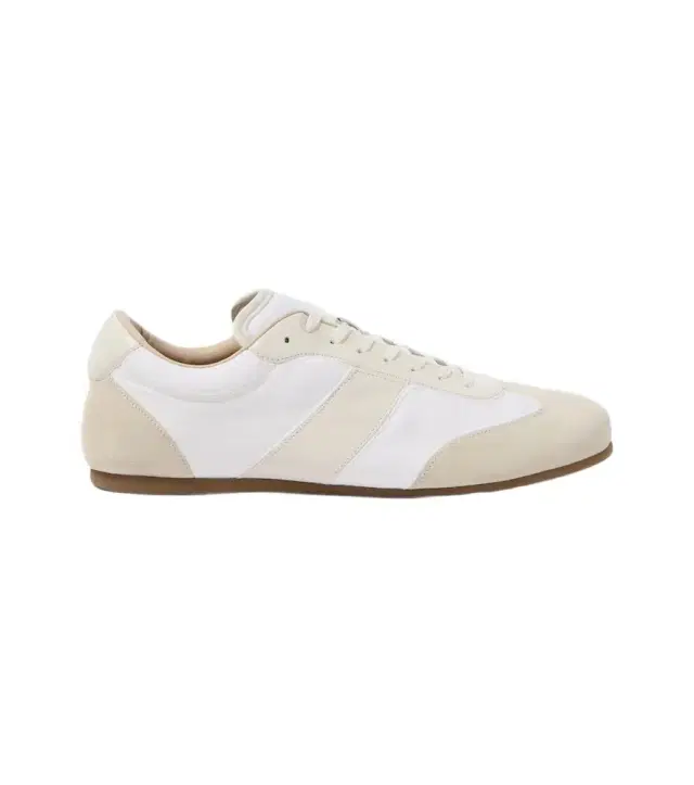 Lemaire Soft suede-trimmed sneakers