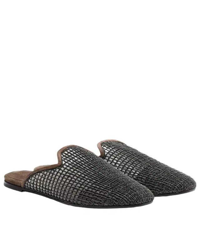 Brunello Cucinelli Monili mules
