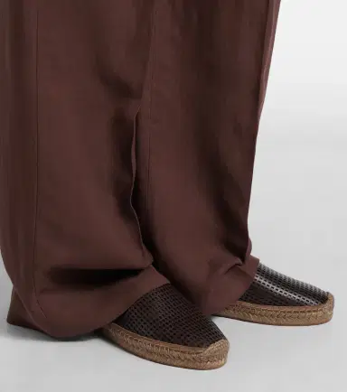 Brunello Cucinelli Monili leather and suede espadrilles | Thumbnail 5 Brunello Cucinelli Monili leather and suede espadrilles | Thumbnail 5