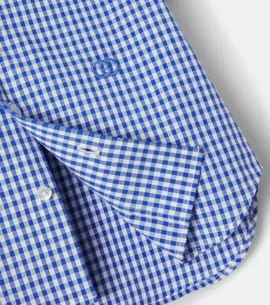 Gucci Kids Baby checked cotton shirt | Thumbnail 3 Gucci Kids Baby checked cotton shirt | Thumbnail 3