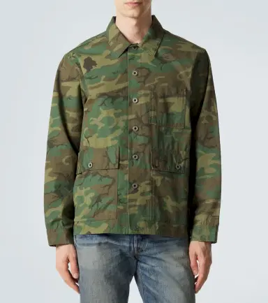 RRL Camouflage cotton overshirt | Thumbnail 4