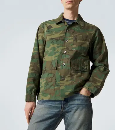 RRL Camouflage cotton overshirt | Thumbnail 6