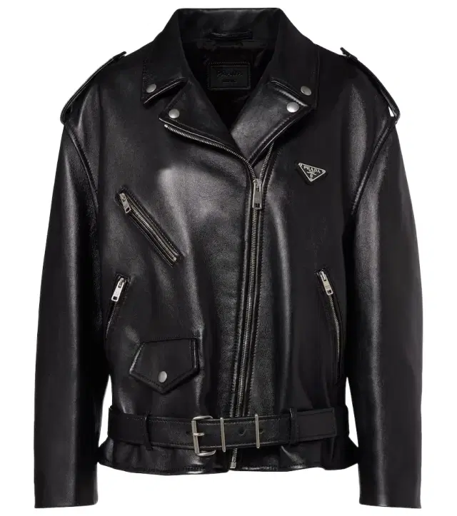 Prada Leather biker jacket