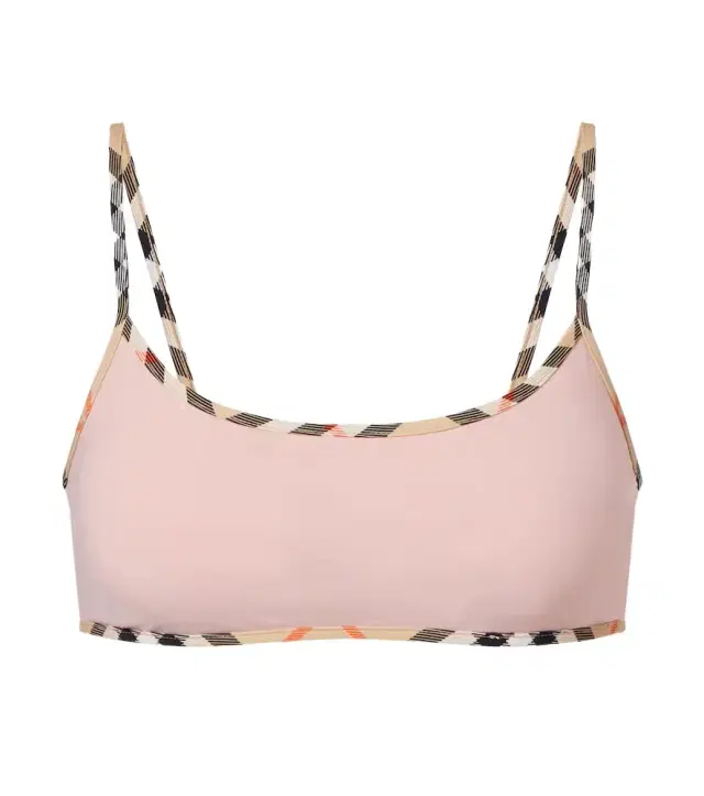 Burberry Check bikini top