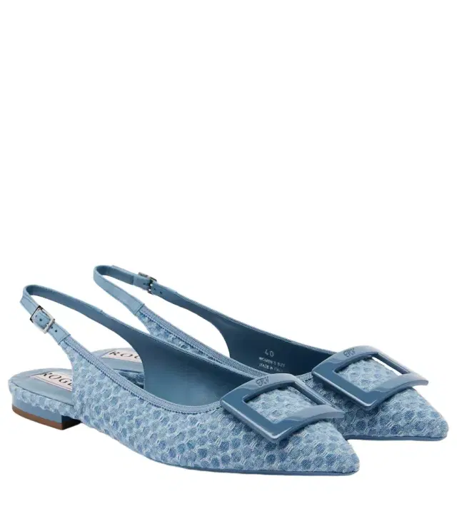 Roger Vivier Gommettine slingback ballet flats