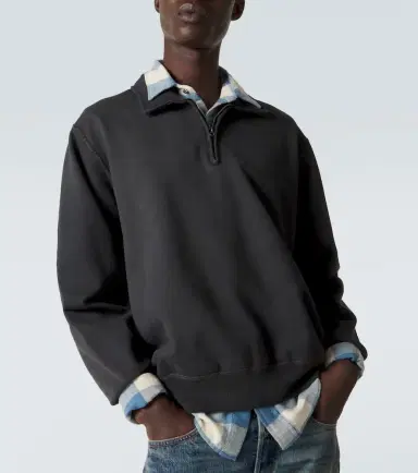 RRL Cotton half-zip sweatshirt | Thumbnail 3