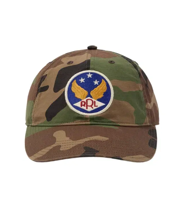 Logo camouflage cotton baseball cap