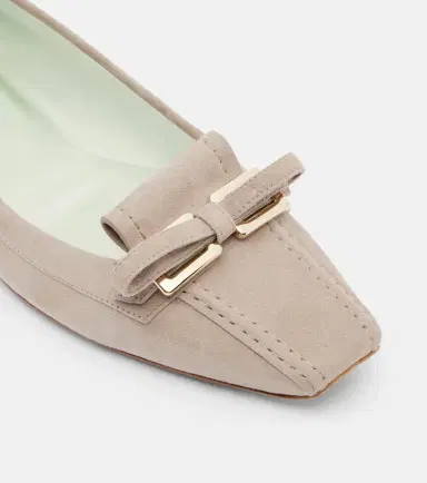Roger Vivier Trompette suede ballet flats | Thumbnail 2 Roger Vivier Trompette suede ballet flats | Thumbnail 2