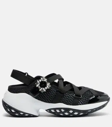 Roger Vivier Viv' Run embellished sneakers | Thumbnail 4 Roger Vivier Viv' Run embellished sneakers | Thumbnail 4