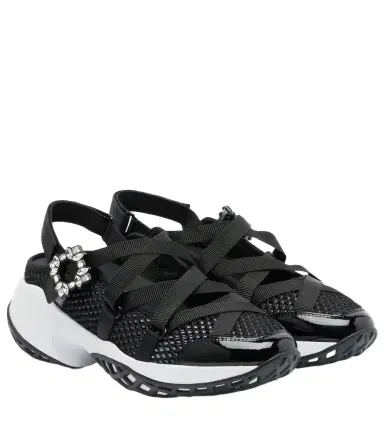 Roger Vivier Viv' Run embellished sneakers | Thumbnail 1 Roger Vivier Viv' Run embellished sneakers | Thumbnail 1