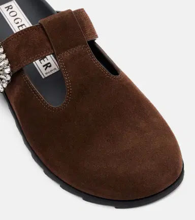 Roger Vivier Slidy Viv' suede mules | Thumbnail 2 Roger Vivier Slidy Viv' suede mules | Thumbnail 2