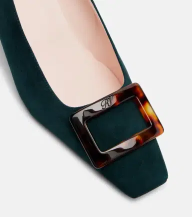 Roger Vivier Belle Vivier 45 suede pumps | Thumbnail 2